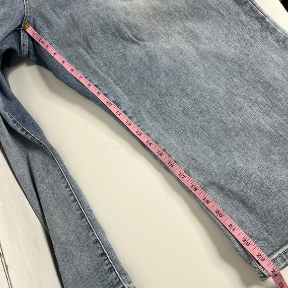 Judy Blue Mandy Wide Leg Cropped Stretch Denim Jeans Plus Size 24 - Picture 10 of 13